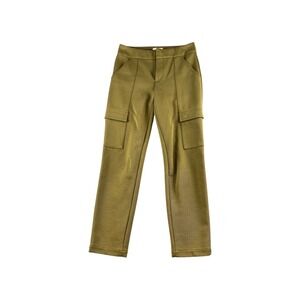 Anthropologie The Essential Slim‎ Olive Green Cargo Pants Women's Size 2